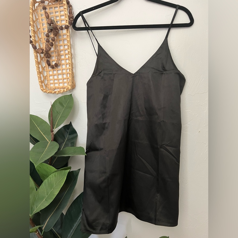 Black Slip Dress